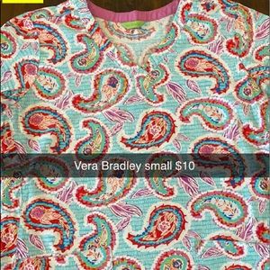 Vera Bradley scrub top